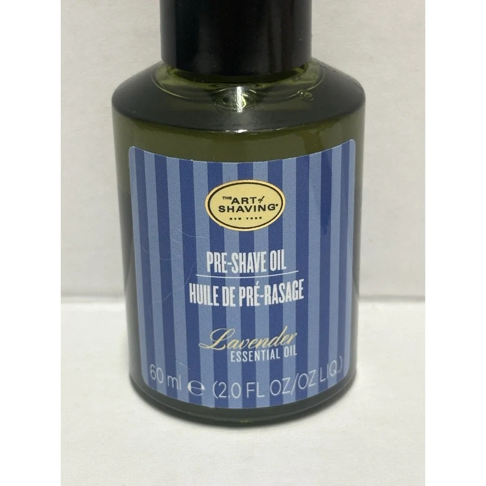 The Art of Shaving Pre Shave Oil Mens Unscented 2 oz / 60 ml Made in the USA